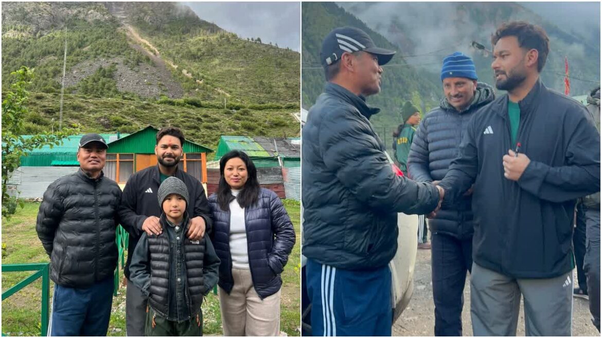 ऋषभ पंत ने किए आदि कैलाश और ओम पर्वत के दर्शन, ITBP जवानों के साथ बिताया समय