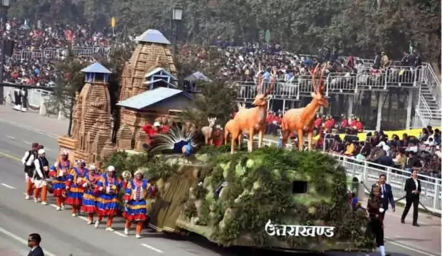 कर्तव्य पथ पर उत्तराखंड की झांकी ने रचा इतिहास, देश में मिला पहला स्थान