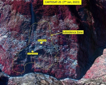 धंस सकता है पूरा शहर,जोशीमठ को लेकर ISRO ने जारी की बड़ी चेतावनी!