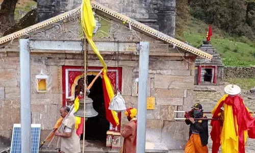 द्वितीय केदार भगवान मद्महेश्वर जी की उत्सव डोली ने पंचकेदार गद्दीस्थल श्री ओंकारेश्वर मंदिर उखीमठ से मद्महेश्वर हेतु प्रस्थान किया