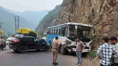 उत्तराखंड: कौडियाला के पास रोडवेज बस और कार की भिड़ंत, कई यात्री घायल