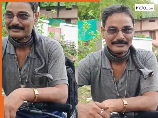 viral video: कोबरा गले में लपेट घूम करा था शख्स, सांप के अटैक से मौत, वीडियो देख सिहर उठे लोग