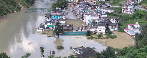 उत्तरकाशी में कुदरत का कहर: स्यानाचट्टी में यमुना नदी में झील का जलस्तर बढ़ा, 300 लोग सुरक्षित स्थानों पर शिफ्ट