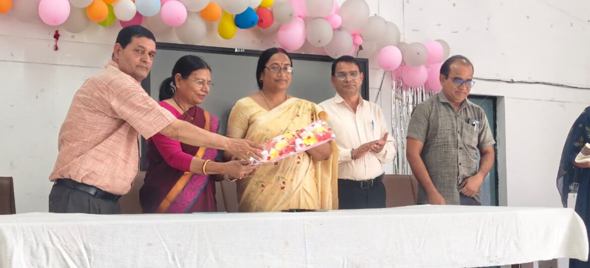 नारायण नगर महाविद्यालय में प्राचार्या पदभार ग्रहण समारोह हर्षोल्लास के साथ सम्पन्न