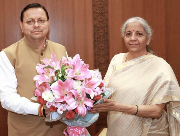 वित्त मंत्री से मिले मुख्यमंत्री धामी, राज्य के लिए ₹8,500 करोड़ की परियोजनाओं पर मांगी मंजूरी