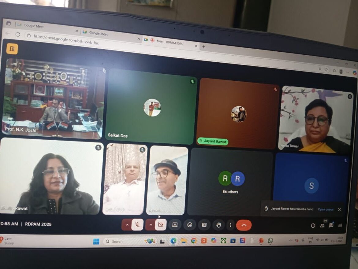 श्री देव सुमन विश्वविद्यालय व राजकीय महाविद्यालय चकराता में RDIPAM-2025 अंतर्राष्ट्रीय कॉन्फ्रेंस का शुभारंभ, गणित के वैश्विक शोध पर हुआ मंथन