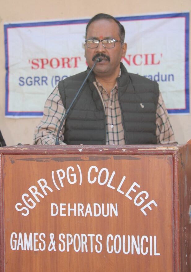 एसजीआरआर कॉलेज में एथलेटिक्स प्रतियोगिता शुरू, पहले दिन कई खिलाड़ियों ने दिखाया दम