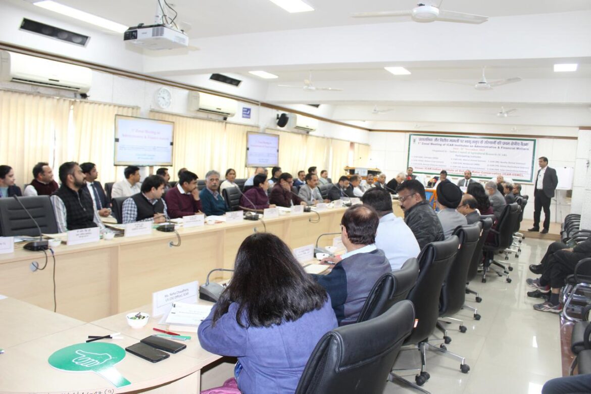 आईसीएआर ने अपने संस्थानों के प्रशासनिक एवं वित्तीय मामलों की समीक्षा की