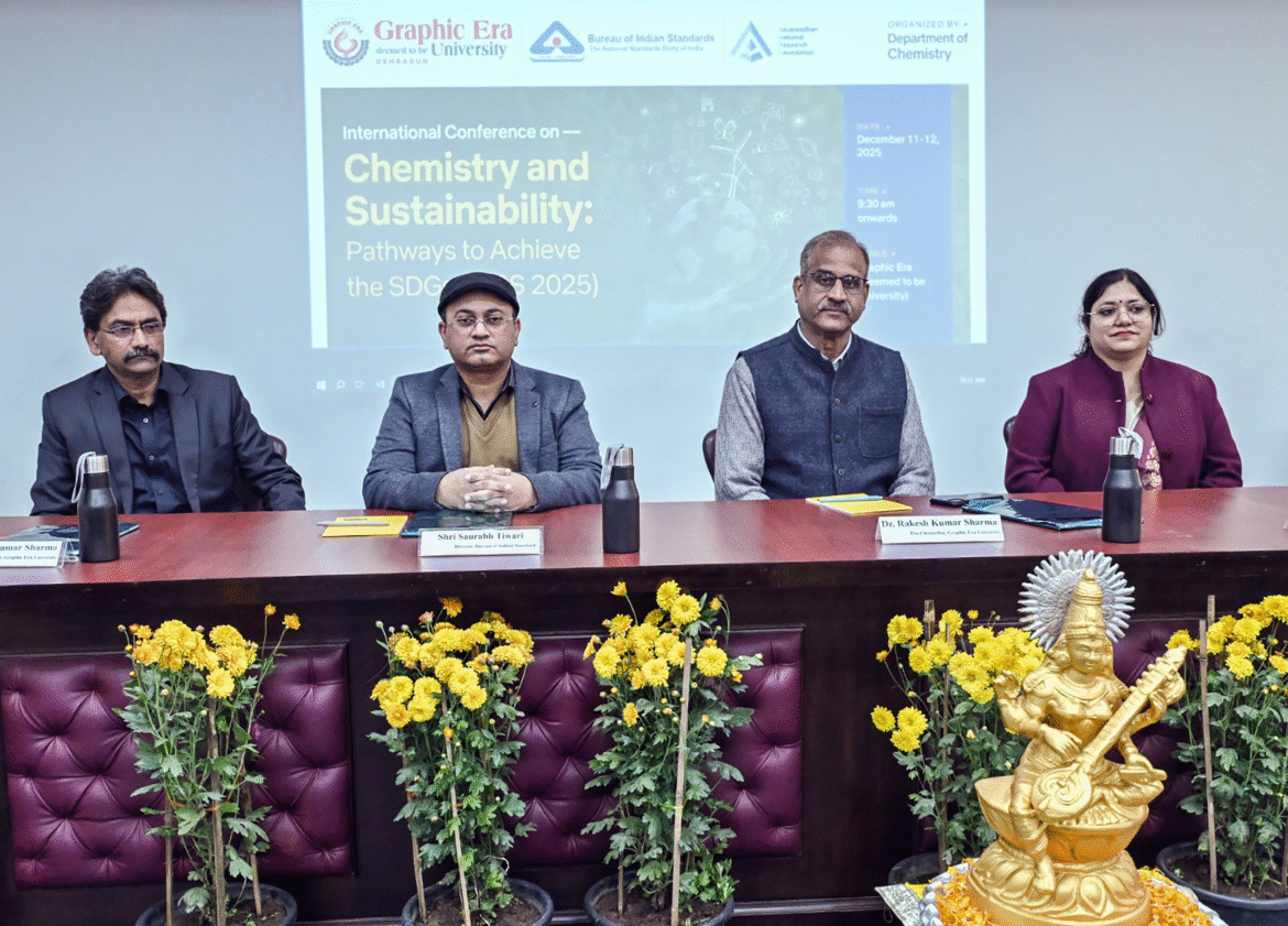 ग्राफिक एरा में अंतर्राष्ट्रीय सम्मेलन, सुरक्षित भविष्य की राह दिखाता है रसायन विज्ञान