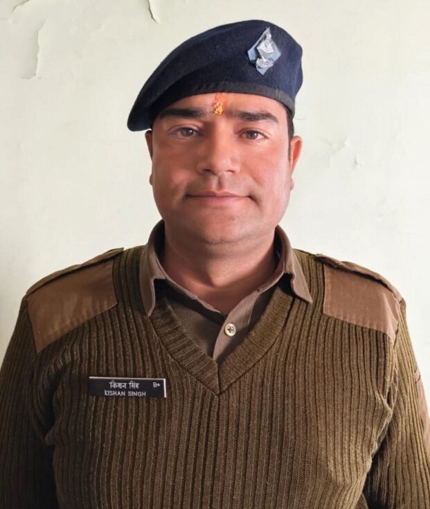 उत्तराखण्ड पुलिस के आरक्षी किशन सिंह का विदेश मंत्रालय में चयन, विभाग में खुशी की लहर