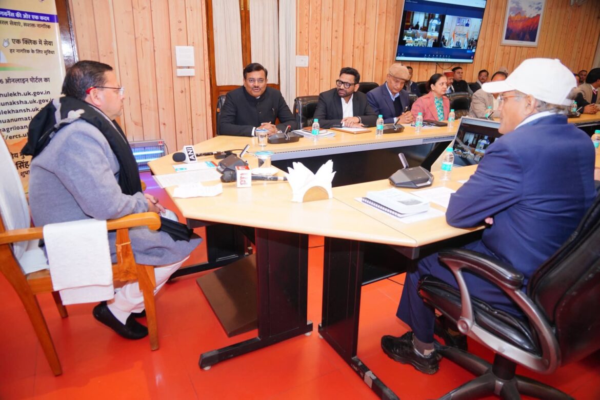 मुख्यमंत्री धामी ने राजस्व विभाग के 6 वेब पोर्टलों का किया शुभारंभ, आमजन को मिलेगी बड़ी डिजिटल राहत