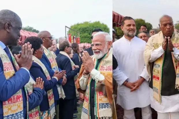 राष्ट्रपति भवन के ‘एट होम’ समारोह में नॉर्थ-ईस्ट पटका न पहनने पर राहुल गांधी को लेकर राजनीतिक बहस