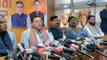 सीएम धामी की प्रेस कॉन्फ्रेंस: उत्तराखंड में केंद्रीय बजट से शुरू होंगे 40 हजार करोड़ के काम