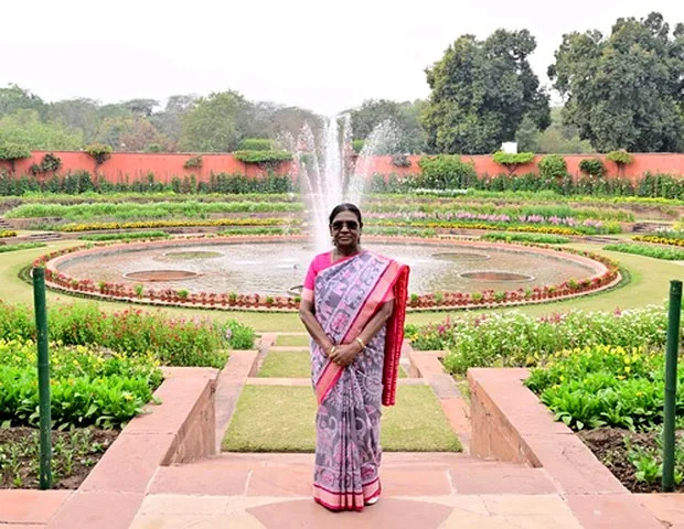 राष्ट्रपति मुर्मु ने किया अमृत उद्यान का उद्घाटन, 3 फरवरी से आम जनता के लिए खुलेगा