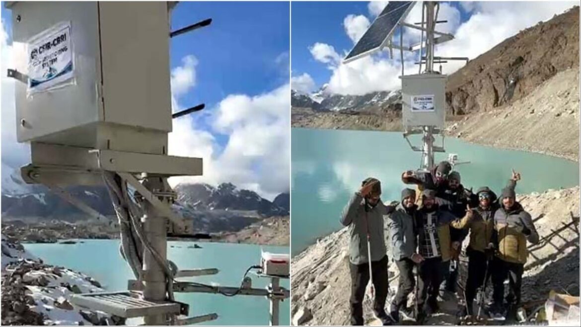 उत्तराखंड में पहली बार ग्लेशियल झील पर अर्ली वार्निंग सिस्टम स्थापित, हर दो घंटे में मिलेगी जानकारी