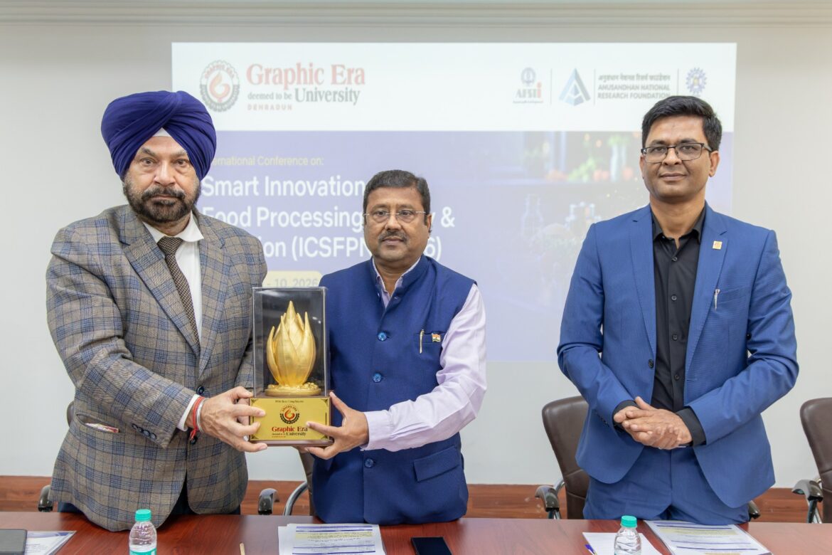 खाद्य सुरक्षा में AI और आधुनिक तकनीक का इस्तेमाल जरूरी, ग्राफिक एरा और CAP के बीच हुआ एमओयू