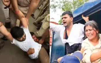 राजस्थान यूनिवर्सिटी में कार्यक्रम पर बवाल, हिरासत में लिए गए NSUI के 50 छात्र