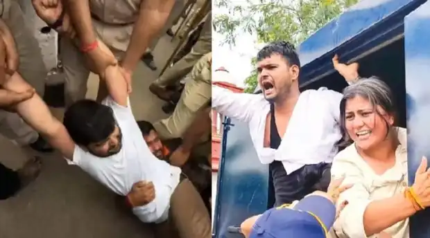 राजस्थान यूनिवर्सिटी में कार्यक्रम पर बवाल, हिरासत में लिए गए NSUI के 50 छात्र