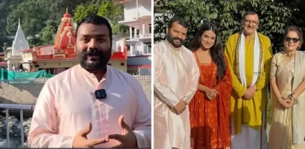 फिल्म ‘हनुमान अंश’ की टीम पहुंची कैंची धाम, नीब करौरी बाबा का लिया आशीर्वाद