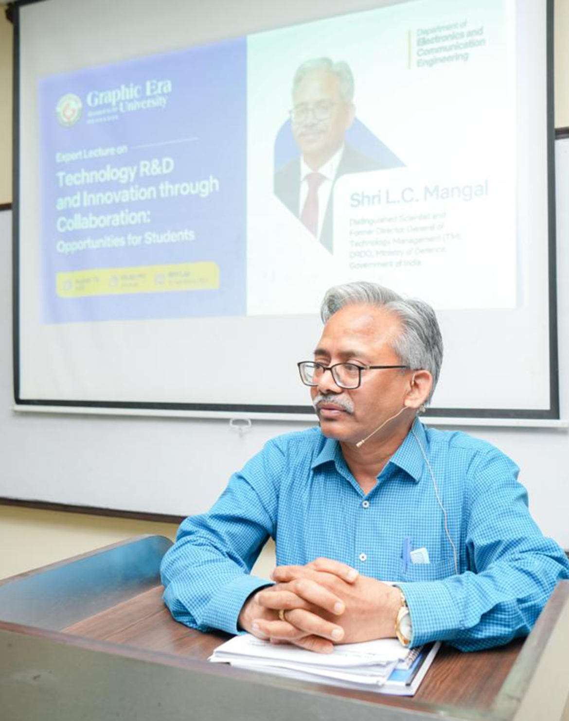 रिसर्च है नई टेक्नोलॉजी और तकनीकी भविष्य की नींव: पूर्व महानिदेशक एवं वैज्ञानिक एल.सी. मंगल