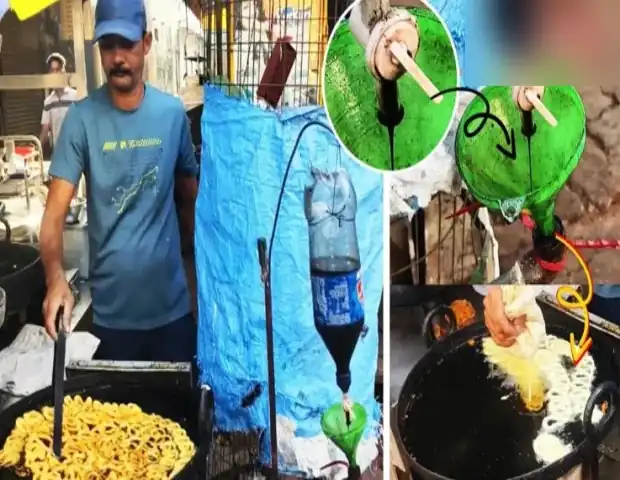 वायरल वीडियो: देसी जुगाड़, बिना LPG के बन रहे समोसे-जलेबी, प्रयागराज के अमन का अनोखा चूल्हा चर्चा में